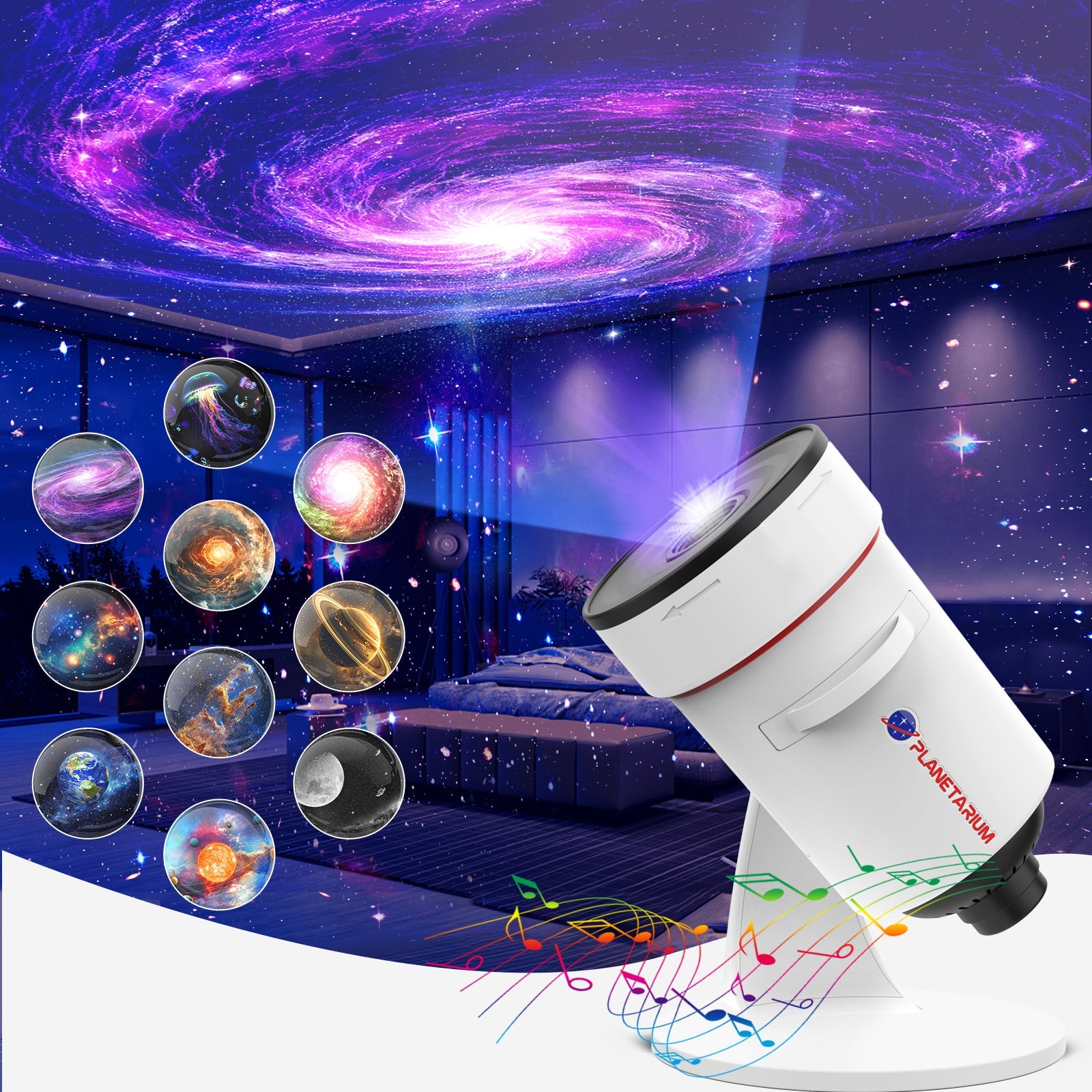 EchoLumen Nova 4K Galaxy Projector