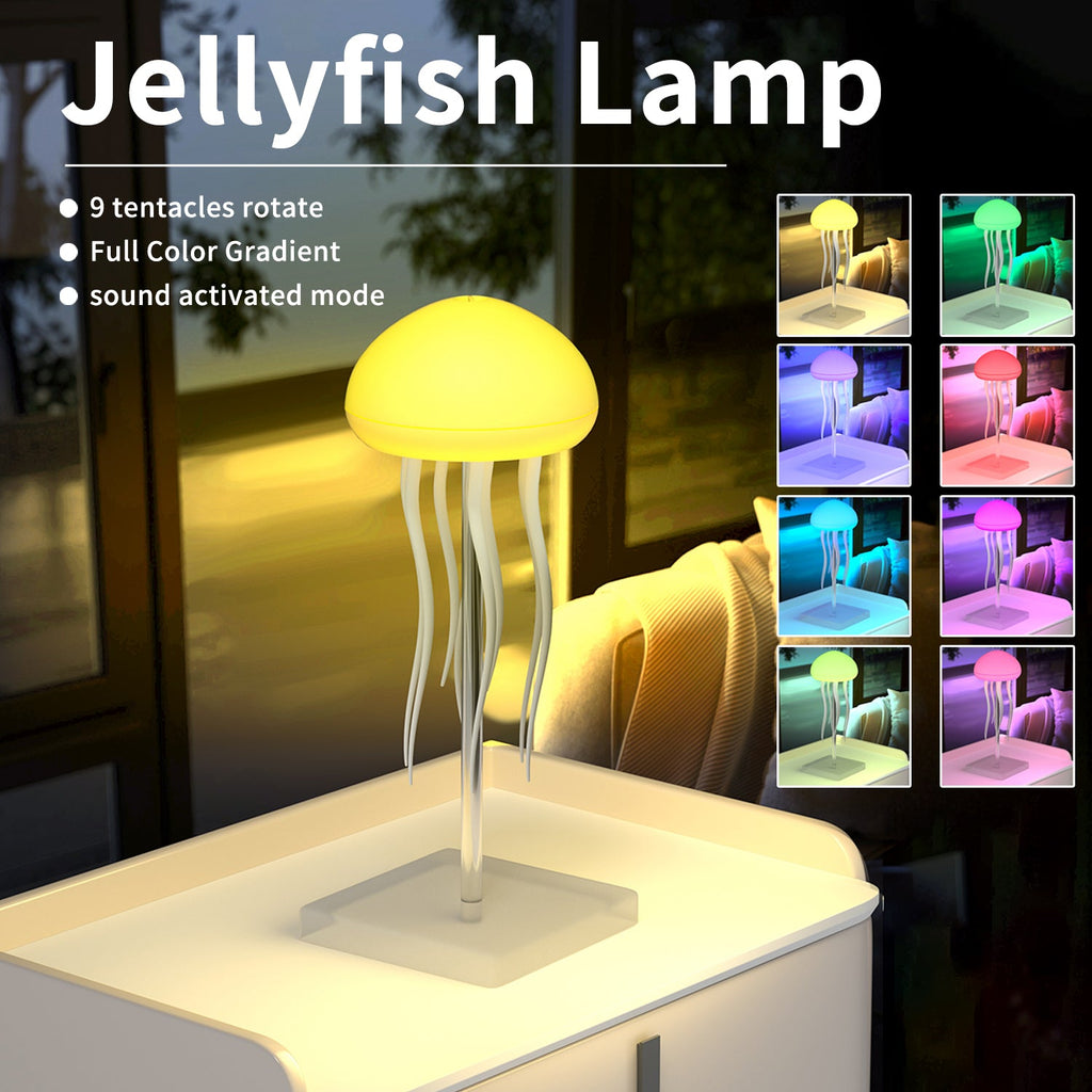 EchoLumen Jellyfish Glow Lamp