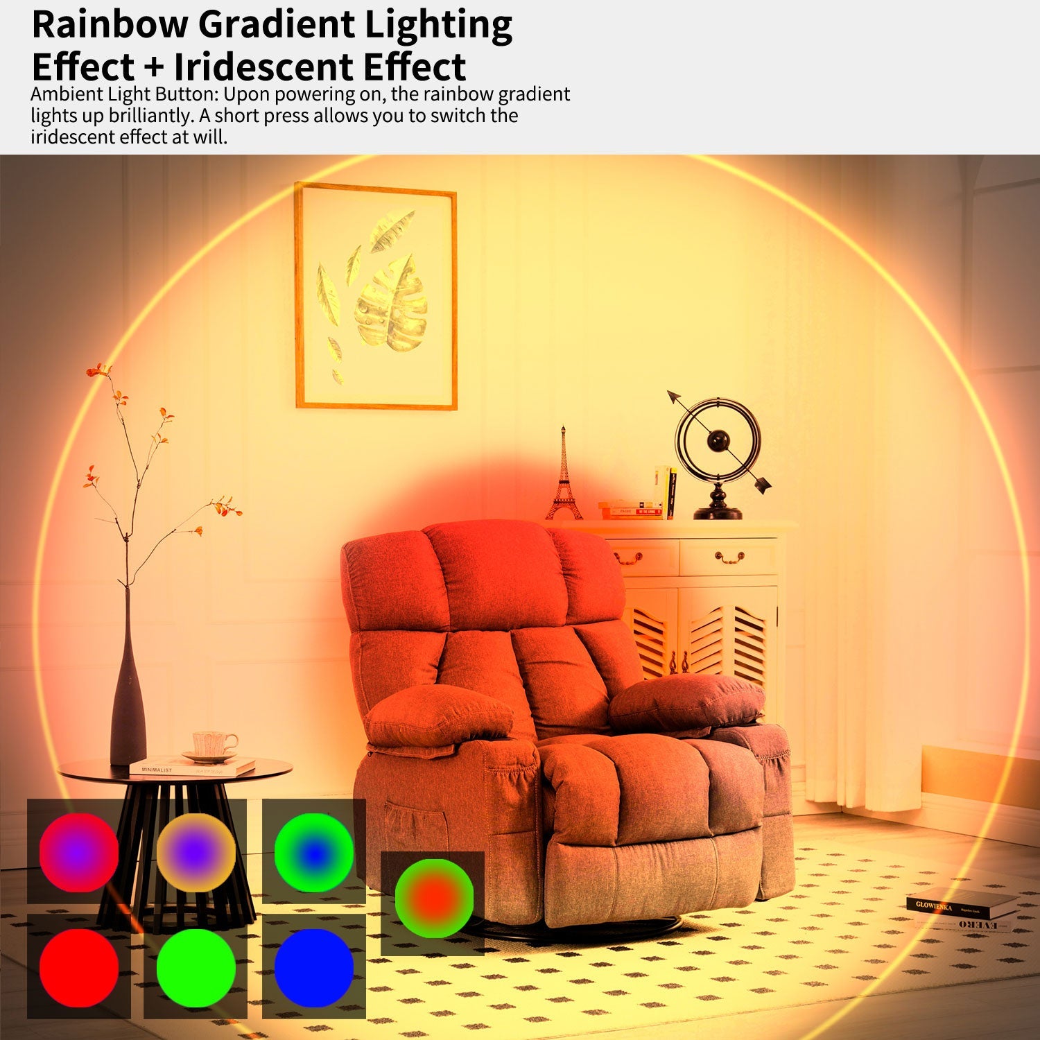 EchoLumen Aura Wall Sconce