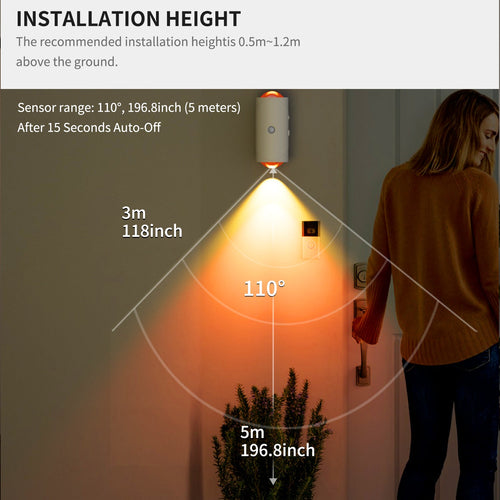 EchoLumen Aura Wall Sconce