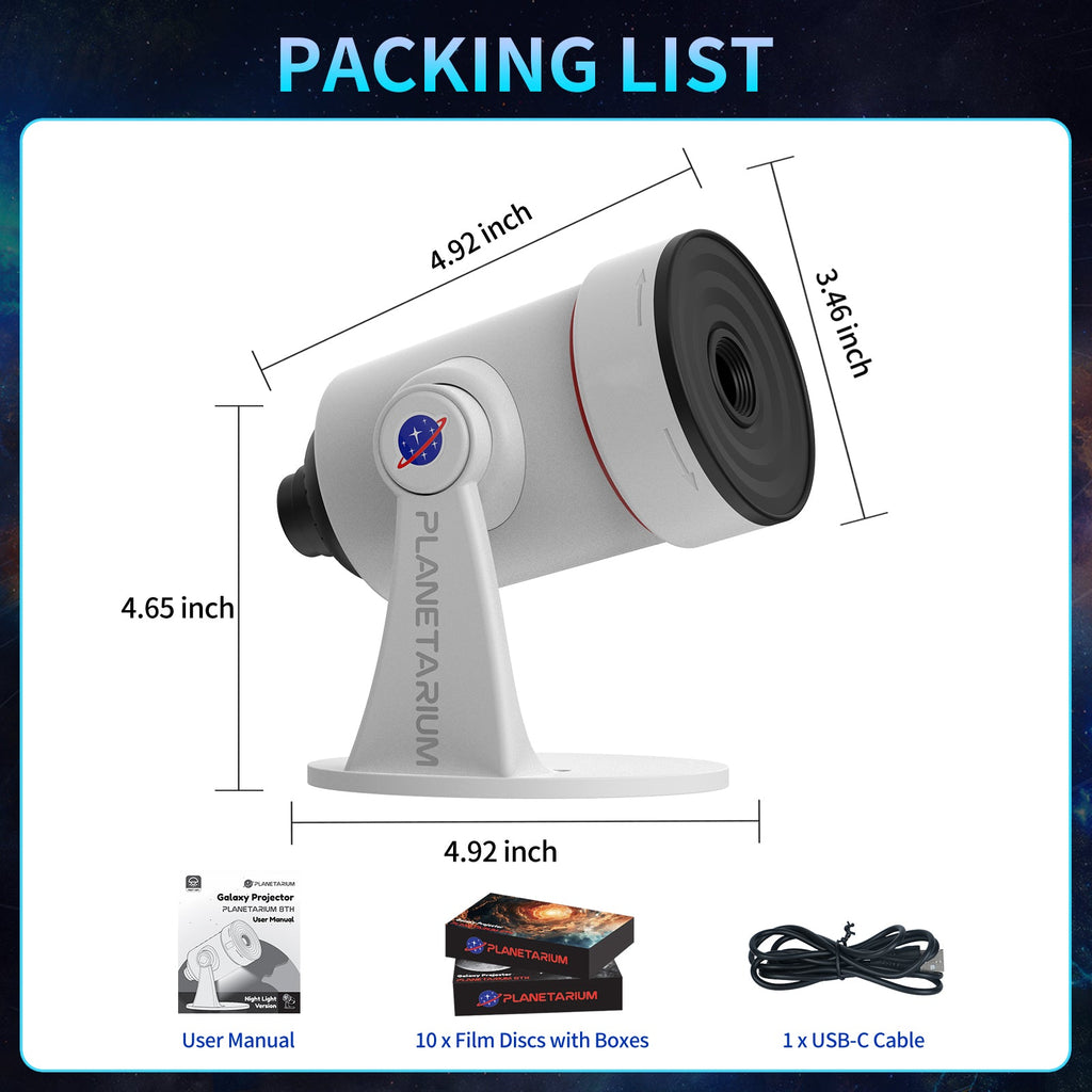 EchoLumen Nova 4K Galaxy Projector