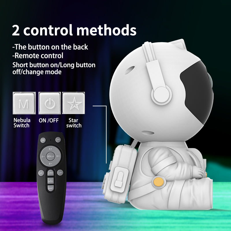 EchoLumen Astronaut Galaxy Projector