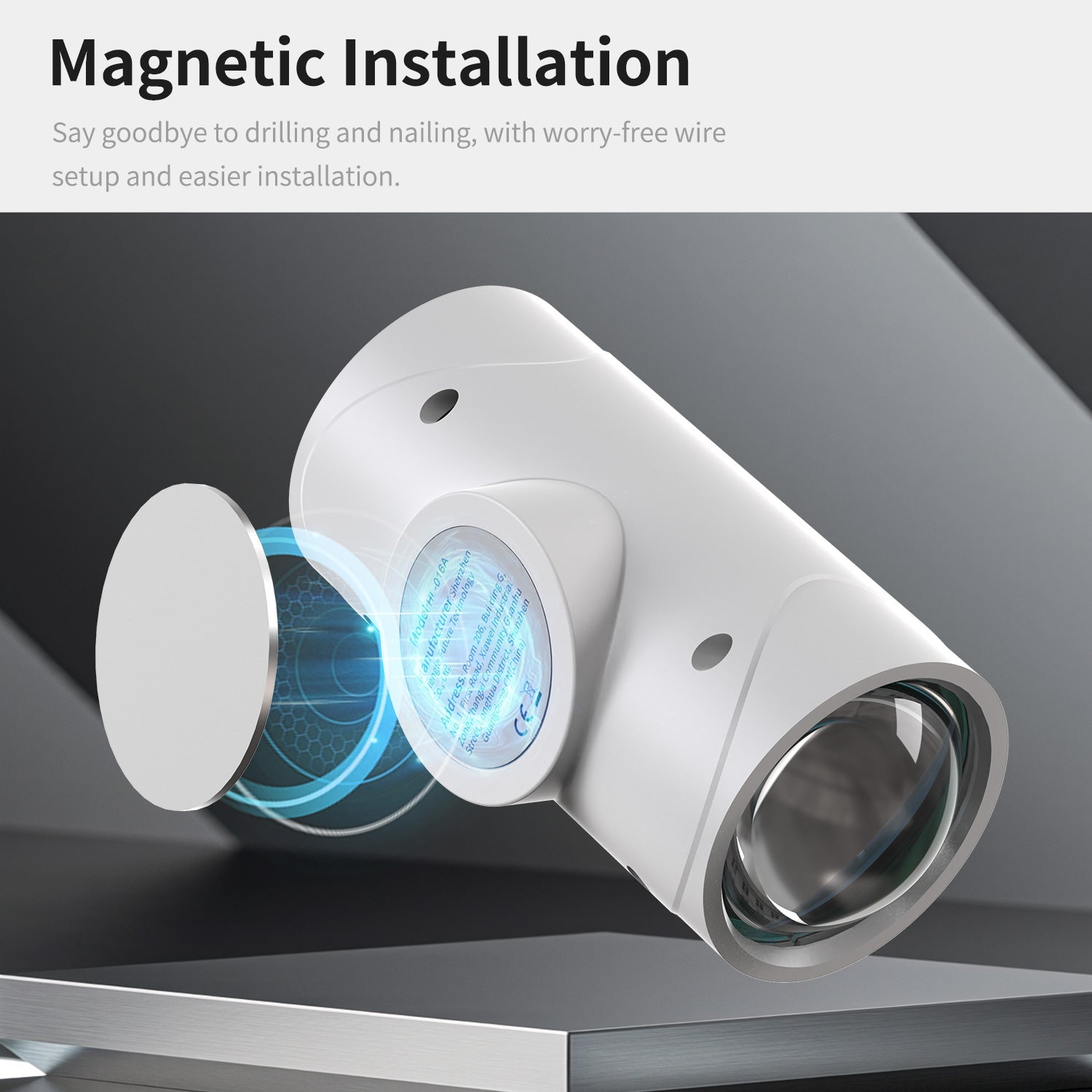 EchoLumen Aura Wall Sconce
