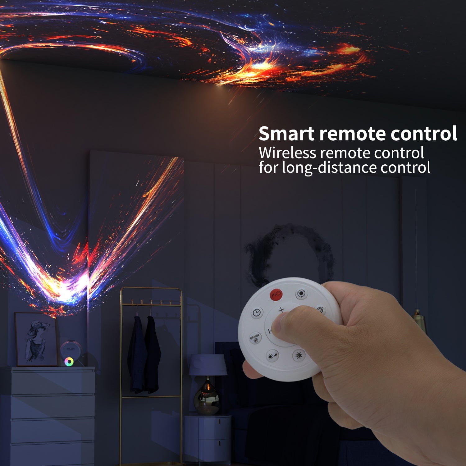 EchoLumen Galaxy Star Projector